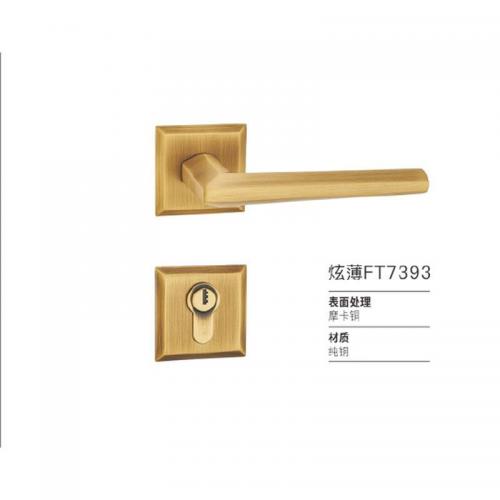 纯铜门锁