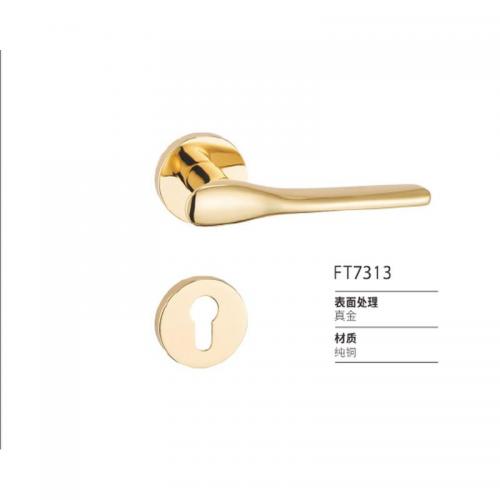 纯铜门锁