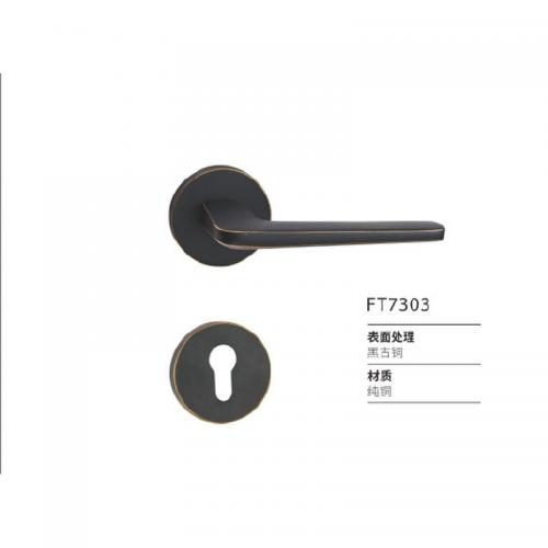 纯铜门锁