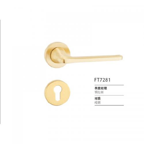 纯铜门锁