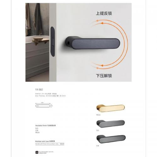 隐形门锁