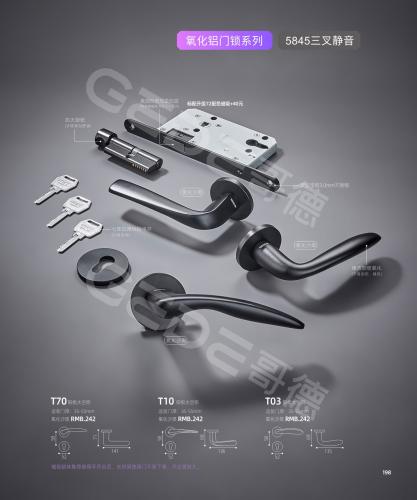 氧化铝门锁系列